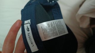 Gorra Lacoste azul marino
