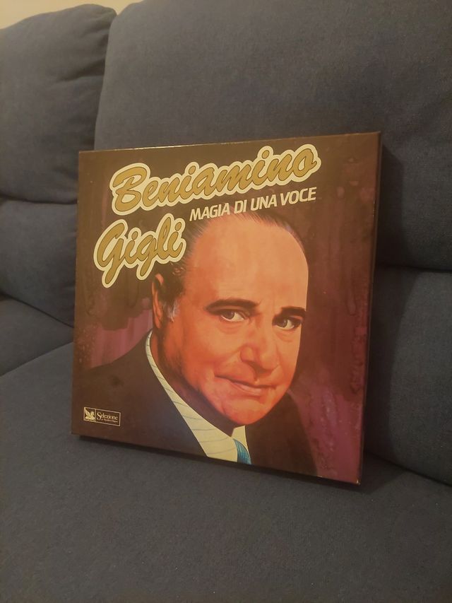 Cofanetto vinili Beniamino Gigli