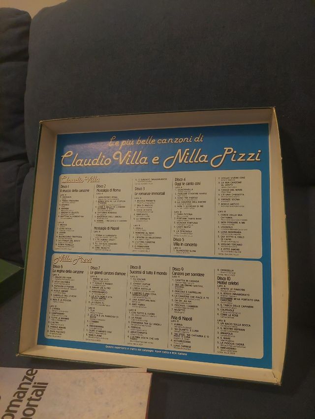 vinili Claudio Villa & Nilla Pizzi