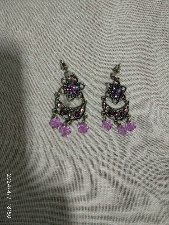 Orecchini lilla