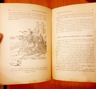 Libro antiguo historia España