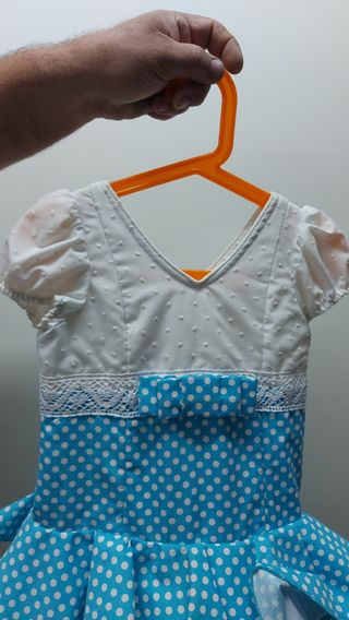 Traje de flamenca niña