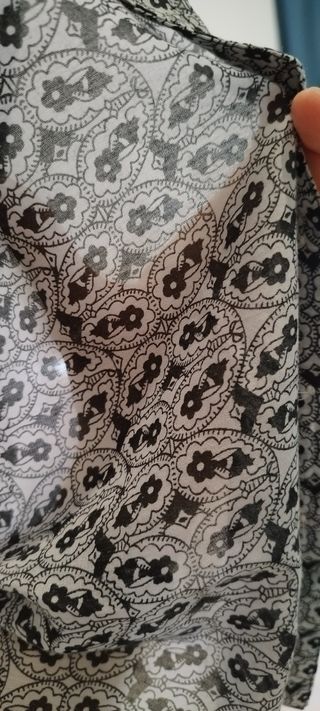 Camicia fantasia velata