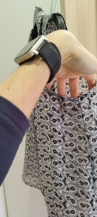 Camicia fantasia velata