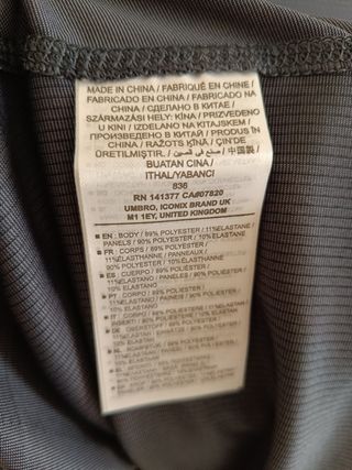 Camiseta térmica Umbro negra