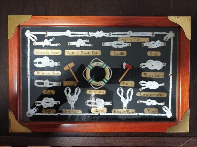 Pintura de nós de marinheiro