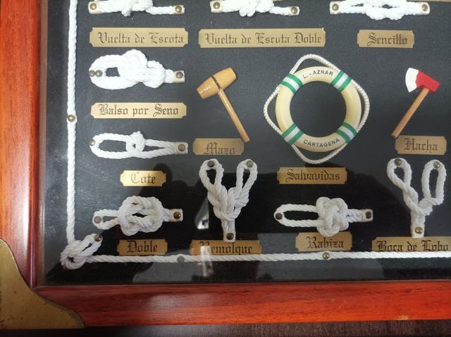 Pintura de nós de marinheiro