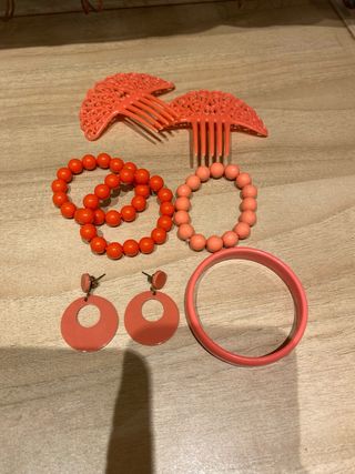 Conjunto flamenca niña coral