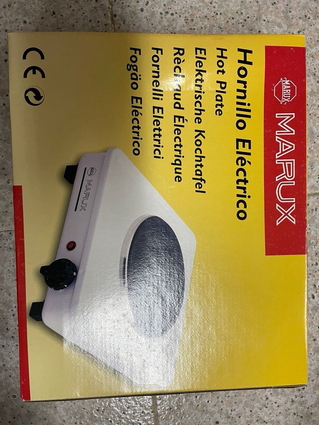 Nuevo marux hornillo elecrtico