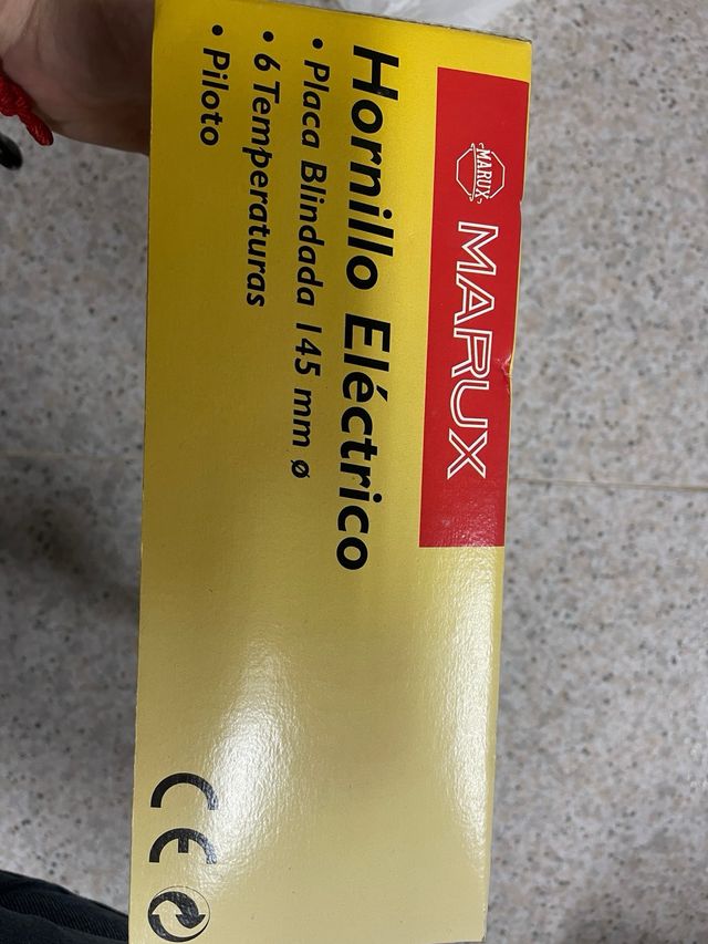 Nuevo marux hornillo elecrtico