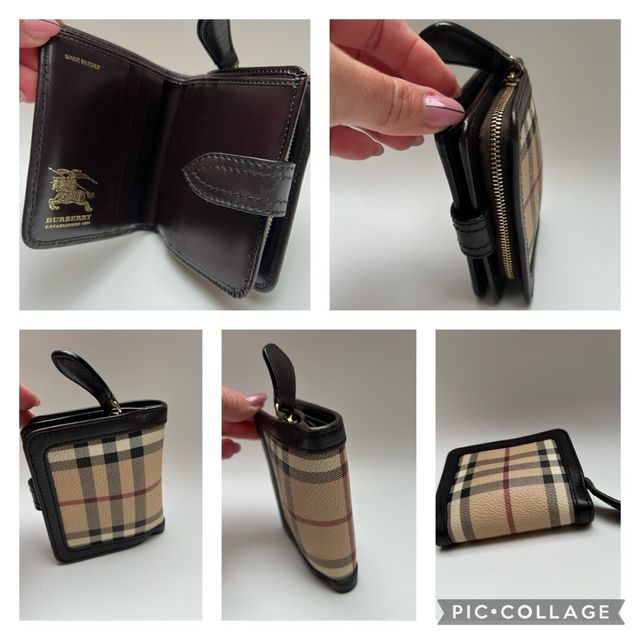 CARTERA BURBERRY VINTAGE PLEGABLE