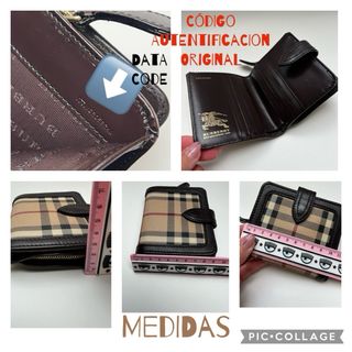 CARTERA BURBERRY VINTAGE PLEGABLE