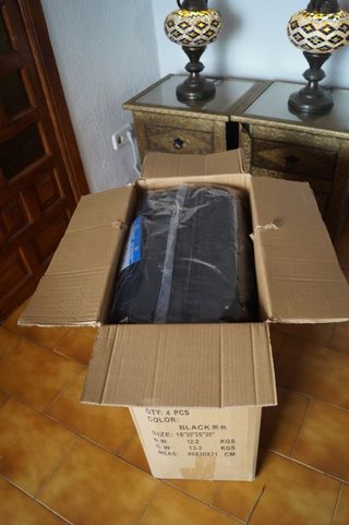 3 Maletas Nuevas Negras  70€