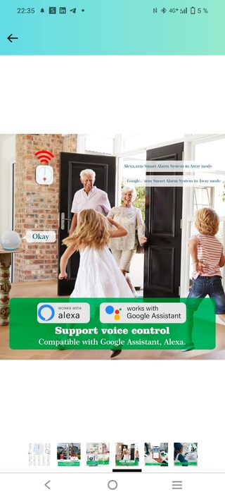 Alarma con 10 sensores, 16 accesorios