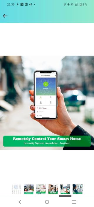 Alarma con 10 sensores, 16 accesorios