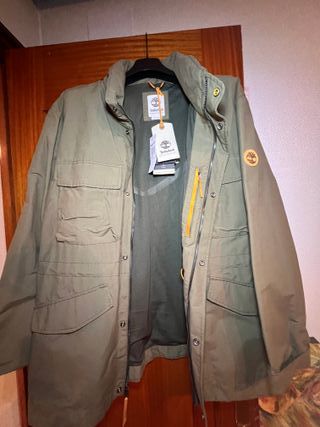 Parka verde timberland tallas grandes 