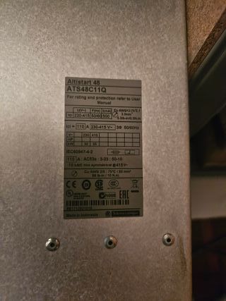 ARRANCADOR PROGRESIVO MOTOR TRIFASICO