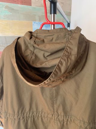 Parka verde Zara TS