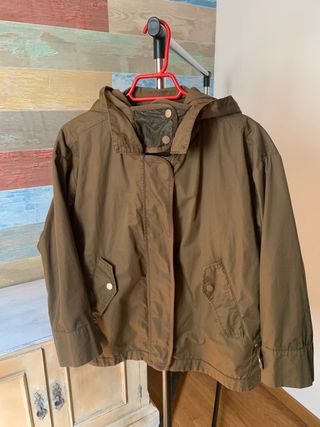 Parka verde Zara TS