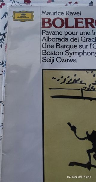 Vinilo El Bolero de Ravel