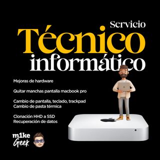 Servicio técnico informático para MAC 