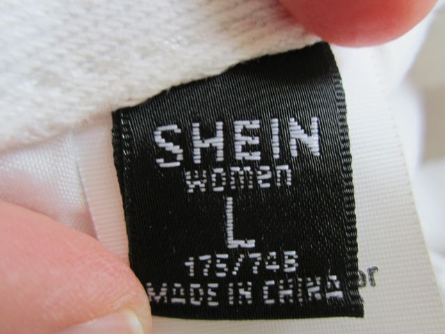 Vaqueros Shein L/XL blancos