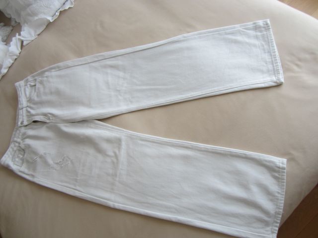 Vaqueros Shein L/XL blancos