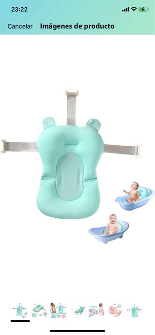 Protege bebe en bañera