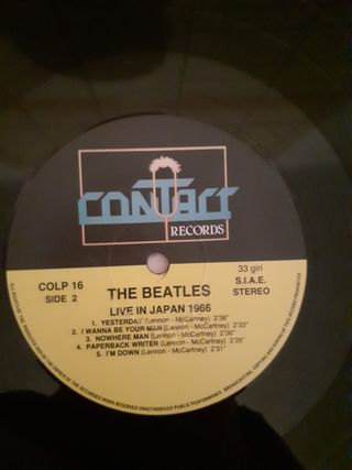The Beatles "Live in Japan". LP