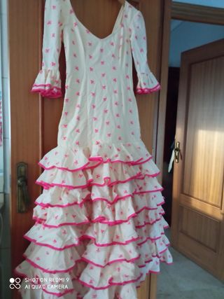 Traje flamenca niña Manuela Macia