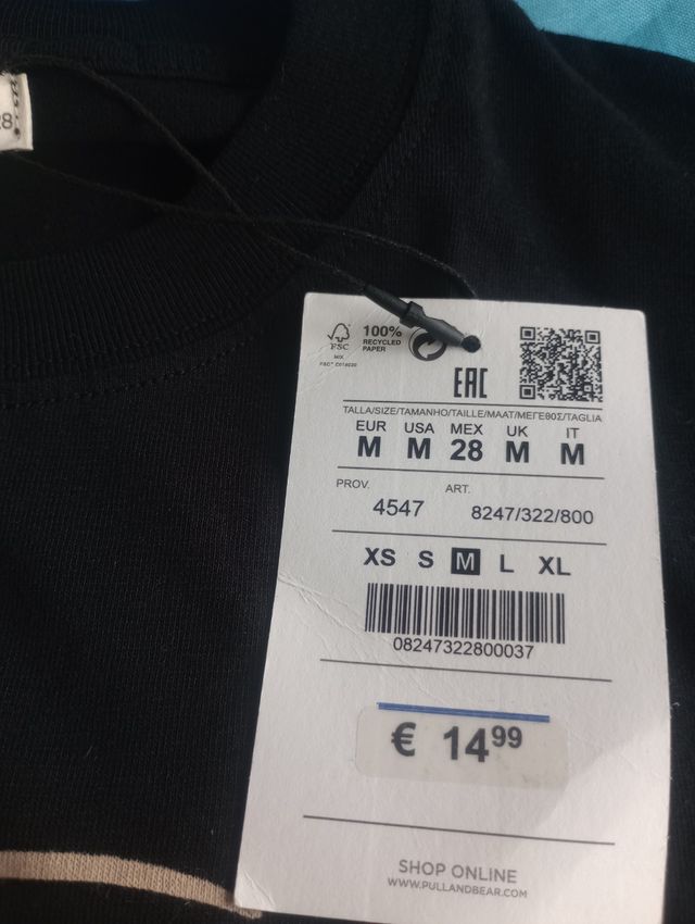 Camiseta a estrenar Pull & Bear