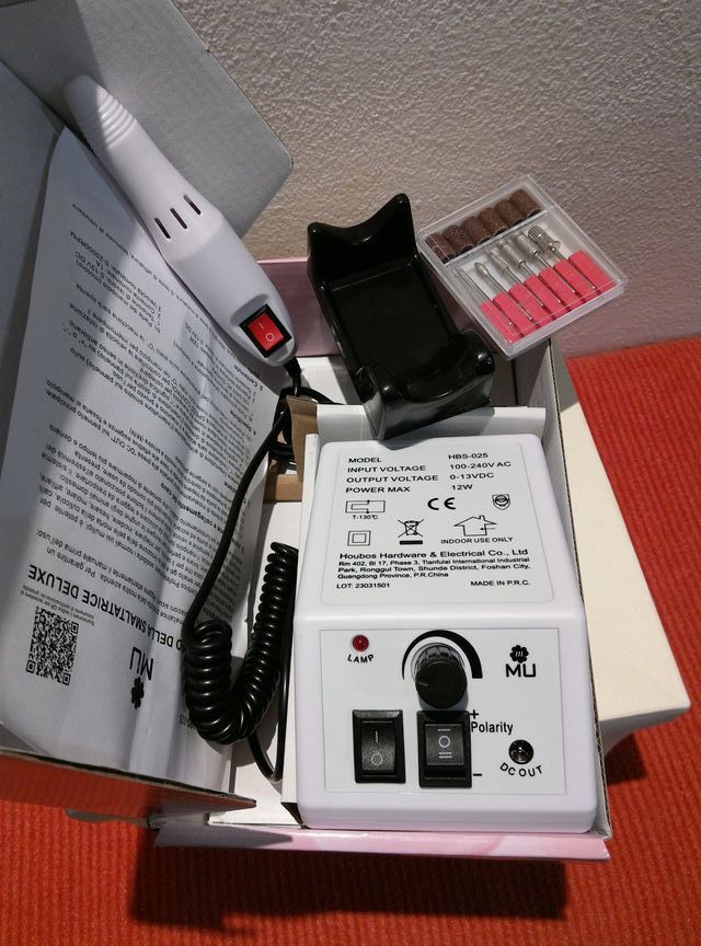 Fresa elettrica per Manicure e Pedicure