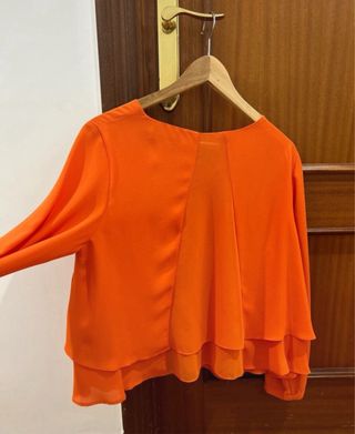 Camisa Zara Naranja
