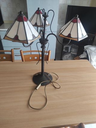 Lampada in Vetro Lavorato a Mano