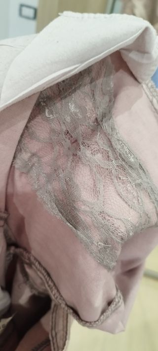 Pantalone rosa stiloso