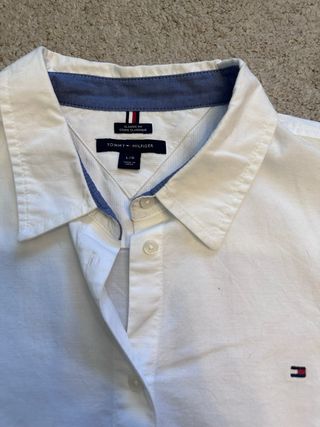 Camisa mujer Tommy Hilfiger talla L blanca