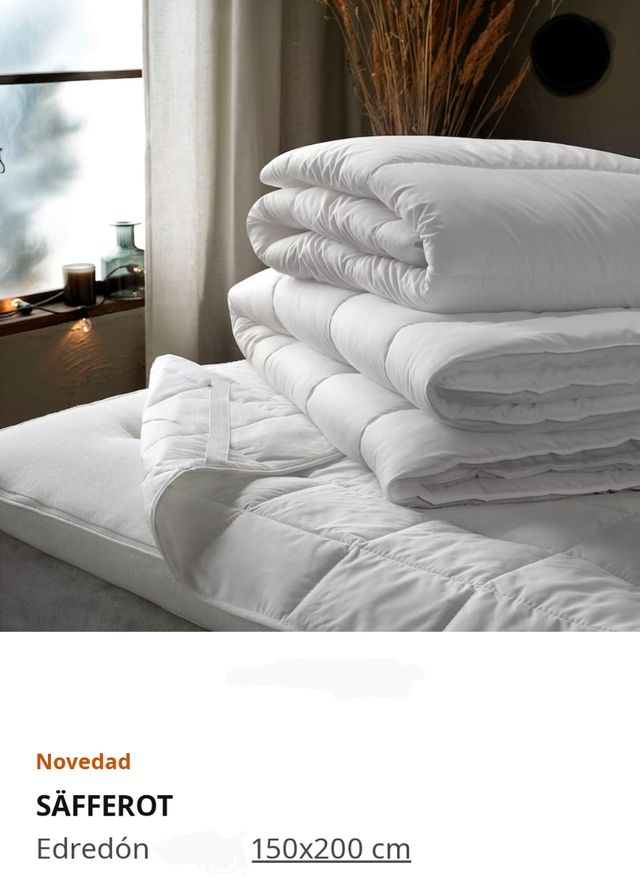 Eledredón , almoada y fundas 
