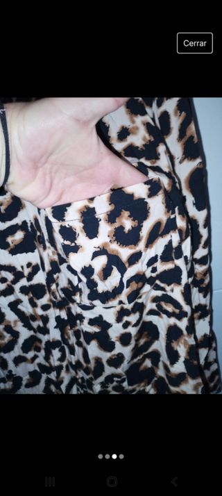 Vestido XXL Estampado Leopardo