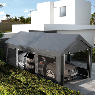 Gazebo da Giardino per Auto e Feste, Carport Auto