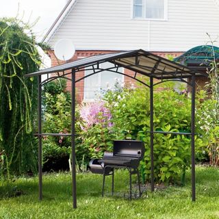  Gazebo da Giardino per Barbecue BBQ con Tetto in 