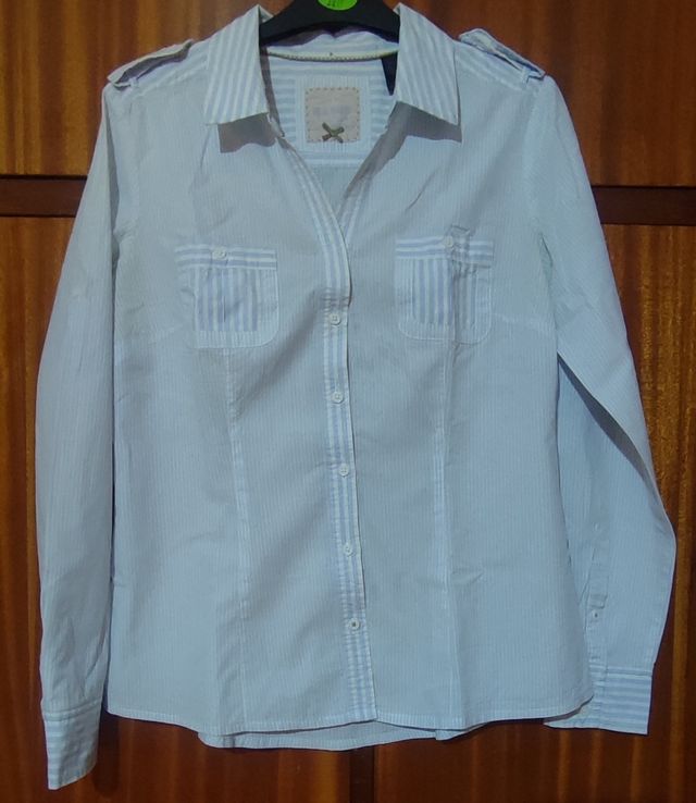 Camisa raya mujer de Mango