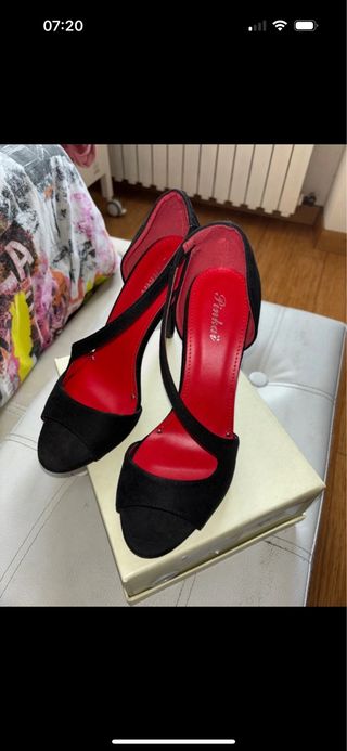 Decollete spuntate nere misura 37