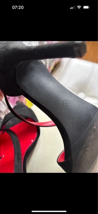 Decollete spuntate nere misura 37