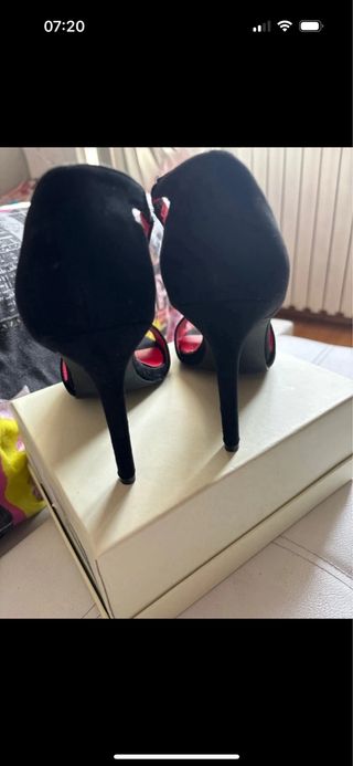 Decollete spuntate nere misura 37