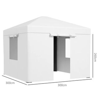 Copertura per Gazebo 3x3 m in PE Impermeabile con 