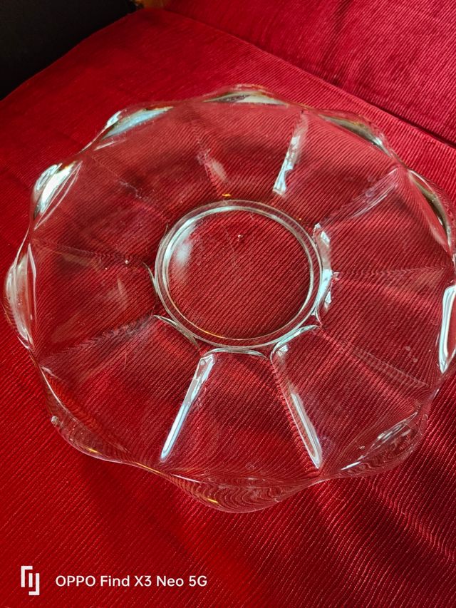 Portafrutta in vetro