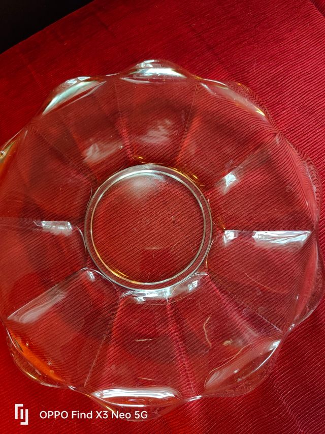 Portafrutta in vetro