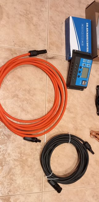 Kit solar 12v 1200w dia inversor de corriente 600w