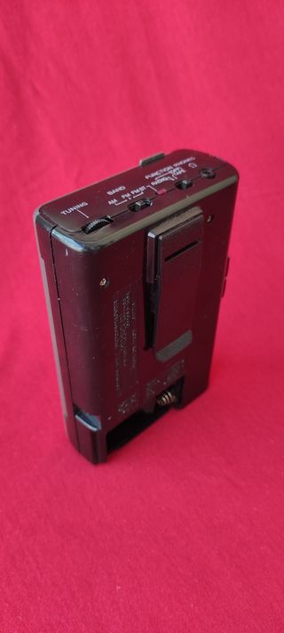 🎶🩵Walkman Sanyo M GR62 radio y casetera