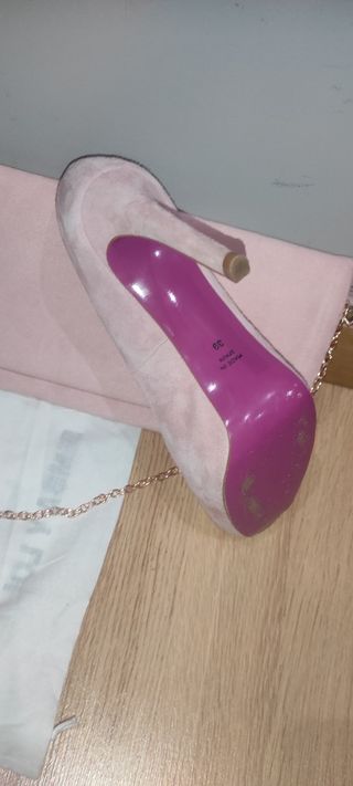 Zapatos fiesta y bolso